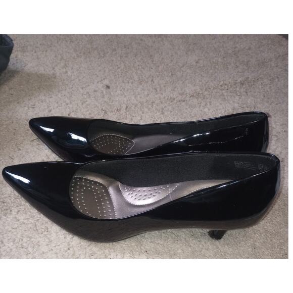 Women's Dexflex Comfort Heels Black 10 - Picture 1 of 2